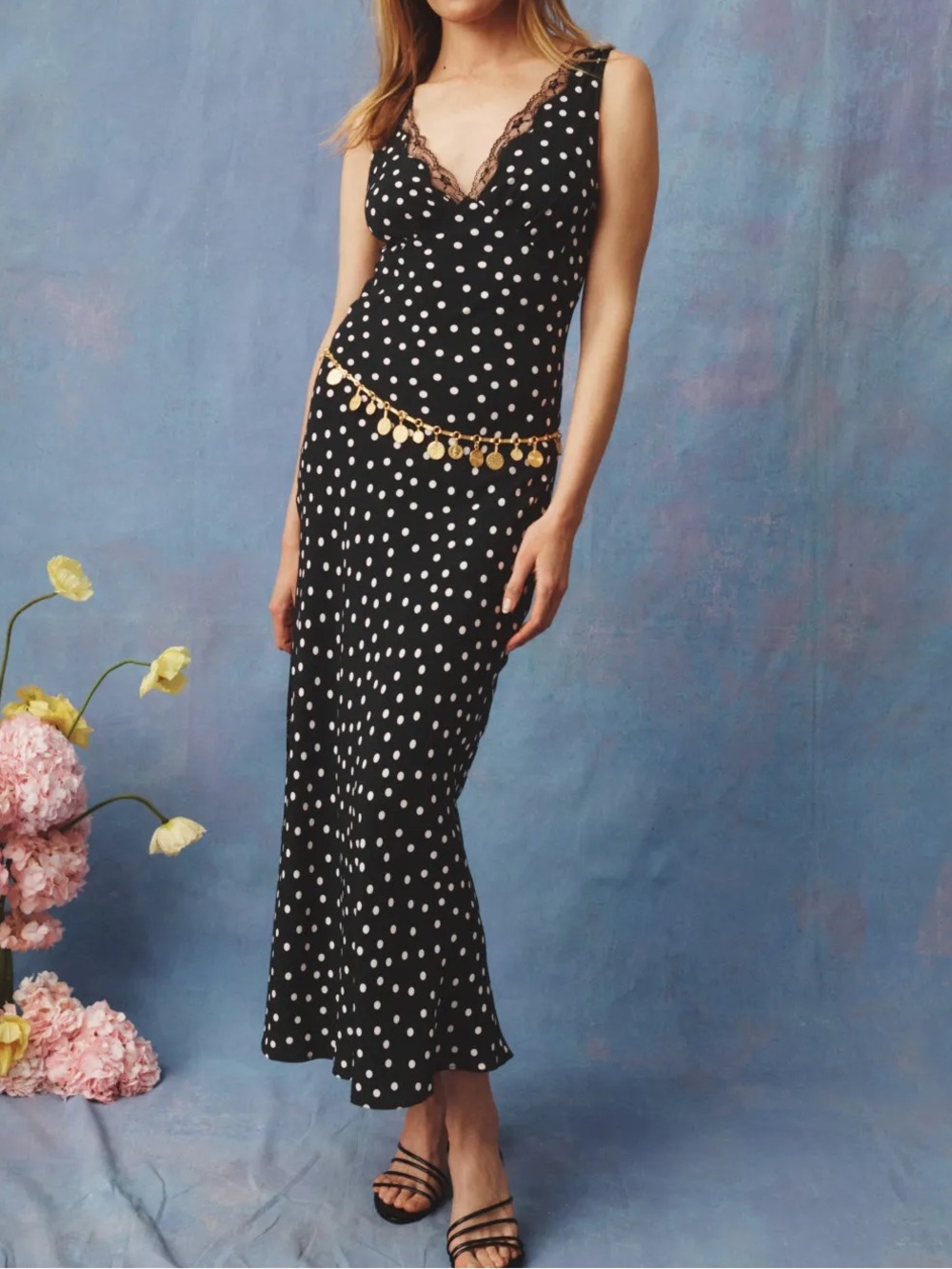 Rixo x RTR Sandrine Midi Dress